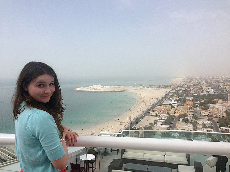 Verity over looking Jumeirah beach